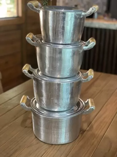 CALDERÃO DE ALUMINIO FUNDIDO 