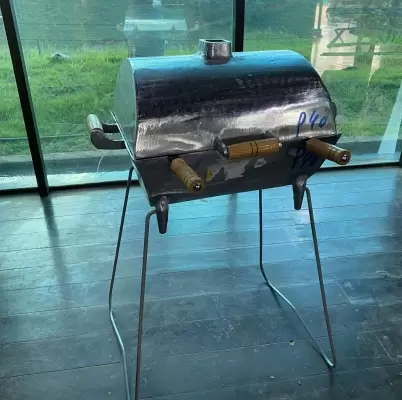 CHURRASQUEIRA DE ALUMINIO FUNDIDO BAFO